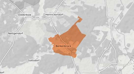 Mietspiegelkarte Nuthe Urstromtal Berkenbr&uuml;ck